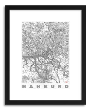 Art print GE Hamburg by artist Hubert Roguski