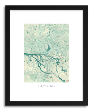Art print Hamburg by artist Hubert Roguski