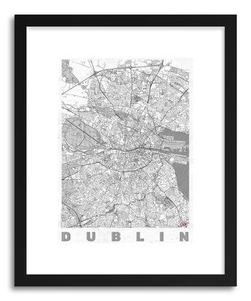 Art print IR Dublin by artist Hubert Roguski