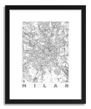 Art print IT Milan by artist Hubert Roguski