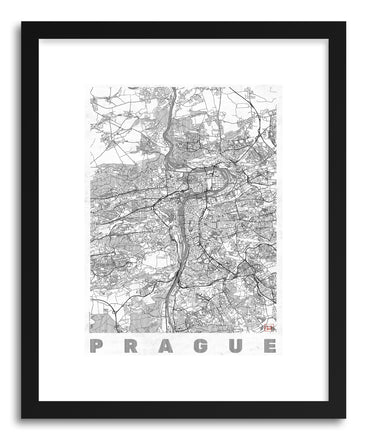 Art print LIC Z Prague by artist Hubert Roguski