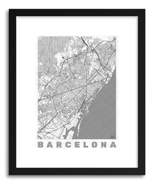 Art print LISP Barcelona by artist Hubert Roguski