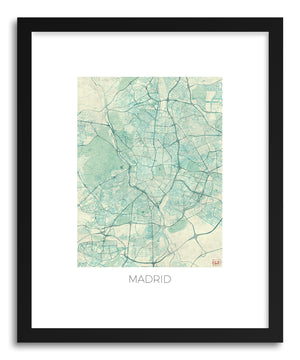 Art print Madrid by artist Hubert Roguski