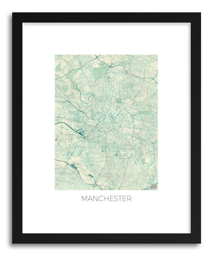 Art print Manchester by artist Hubert Roguski