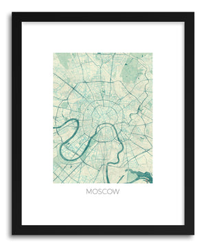 Art print Moscow by artist Hubert Roguski