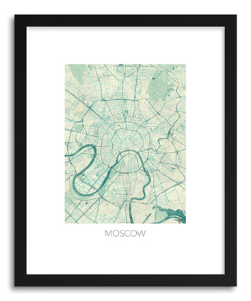Art print Moscow by artist Hubert Roguski