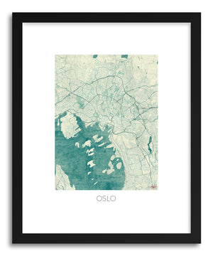 Art print Oslo by artist Hubert Roguski