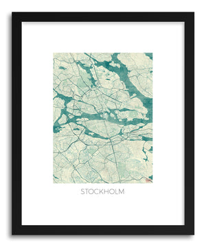 Art print Stockholm by artist Hubert Roguski