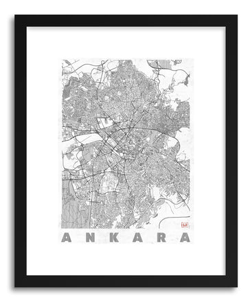 Art print TU Ankara by artist Hubert Roguski