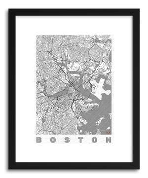 Art print US Boston by artist Hubert Roguski