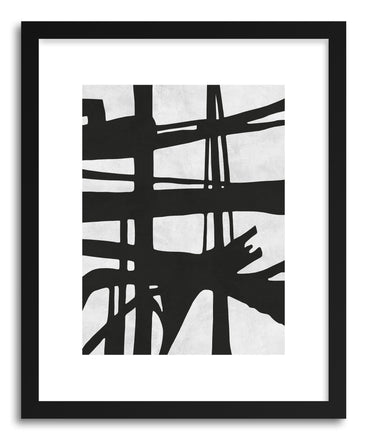 Fine art print Black Expressionism II by artist Vitor Costa