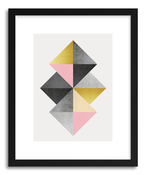 Art print Geometric and Golden by artist Vitor Costa