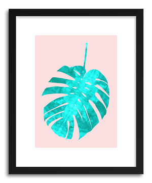 Art print Watercolor Tropical Leaf II by artist Vitor Costa