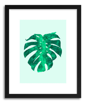 Art print Watercolor Tropical Leaf III by artist Vitor Costa