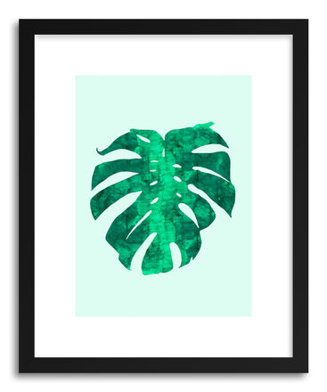 Art print Watercolor Tropical Leaf III by artist Vitor Costa