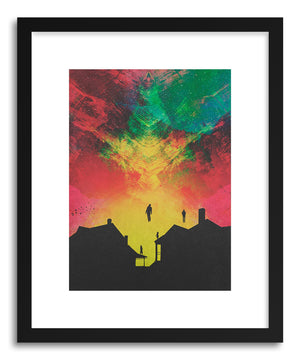 Art print Abducted by artist Fran Rodriguez