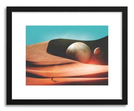 Art print The Only Moment We Were Alone by artist Fran Rodriguez