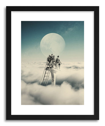Fine art print Diver at Your Own Risk by artist Fran Rodriguez