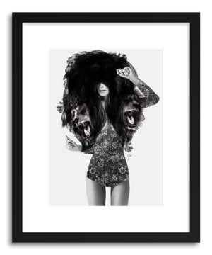 Fine art print Lion no.2 by artist Jenny Liz Rome