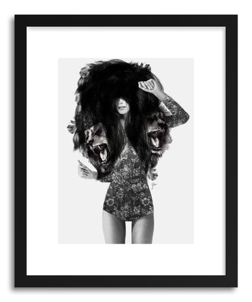 Fine art print Lion no.2 by artist Jenny Liz Rome