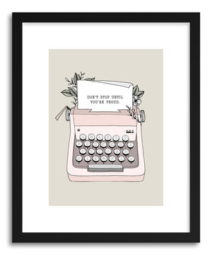 Fine art print Dont Stop by artist Barlena Hollaus