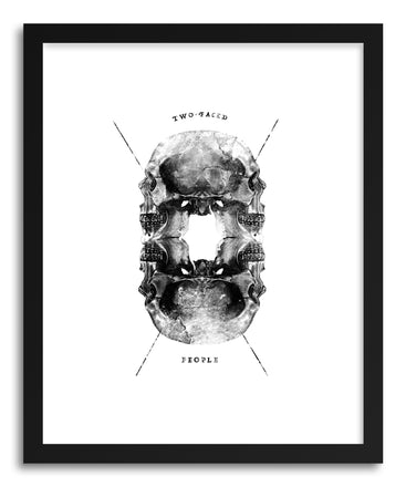 Fine art print Two Faced People by artist Rui Faria