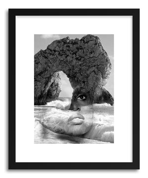 Fine art print AgaInst the Sea by artist Tania Amrein