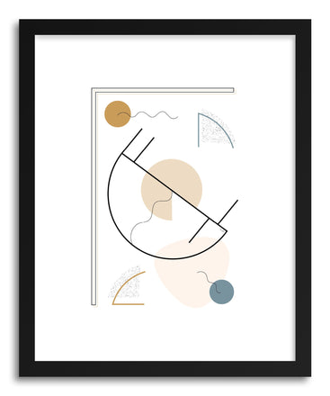 Fine art print MInimal Geometry by artist Linda Gobeta