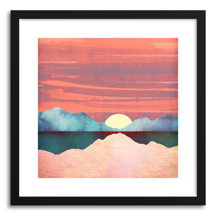 Art print Pink Oasis by artist Spacefrog Designs