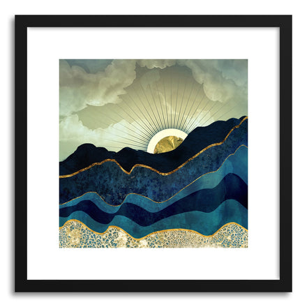 Art print Post Eclipse by artist Spacefrog Designs