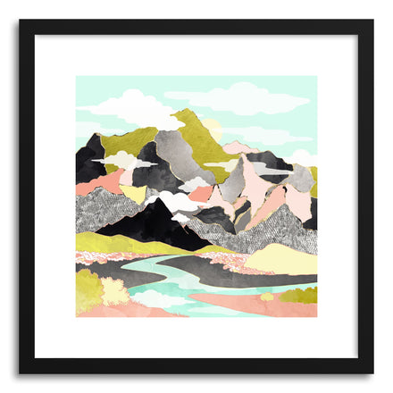 Art print Summer River by artist Spacefrog Designs