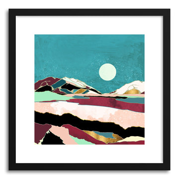 Art print Teal Sky by artist Spacefrog Designs