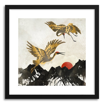 Art print Elegant Flight II by artist Spacefrog Designs