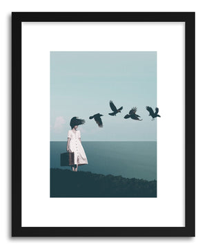 Art print I Am Starting To Forget Your Face by artist Maarten Leon