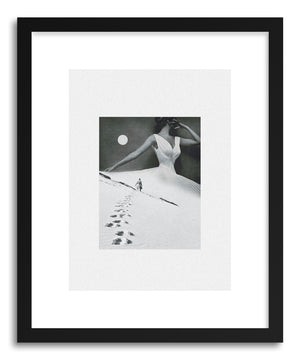 Art print I Keep Walking If You Don't Reach Out by artist Maarten Leon
