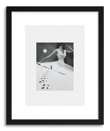 Art print I Keep Walking If You Don't Reach Out by artist Maarten Leon