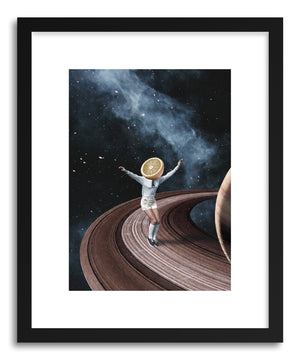 Art print Jumping Oranges In My Head by artist Maarten Leon