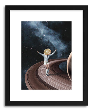 Art print Jumping Oranges In My Head by artist Maarten Leon