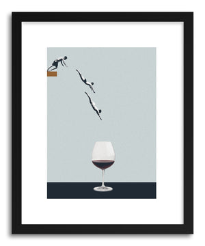Art print Your Best Friends Forget You Get Old by artist Maarten Leon