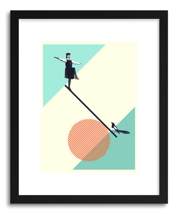 Art print B Is For Balance by artist Maarten Leon