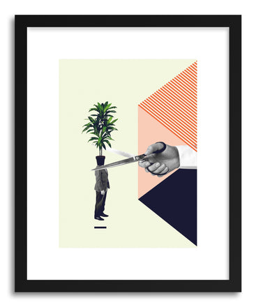 Art print C Is For Cut The Crap by artist Maarten Leon
