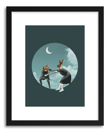 Art print Chase The Night by artist Maarten Leon