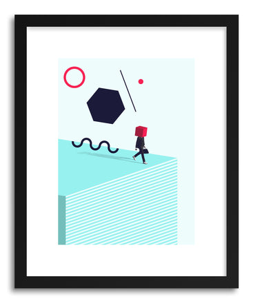 Art print D Is For Disorder by artist Maarten Leon