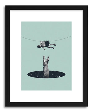 Art print Don’t You Worry About Me by artist Maarten Leon
