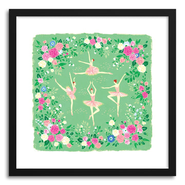 Fine art print Ballerinas by artist Skylar Kim