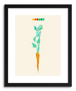 Fine art print Carrot by artist Peggy Dean
