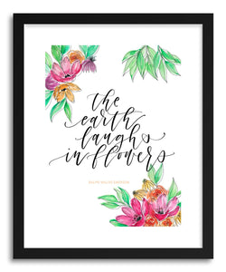 Fine art print Earth Laughs in Flowers by artist Peggy Dean