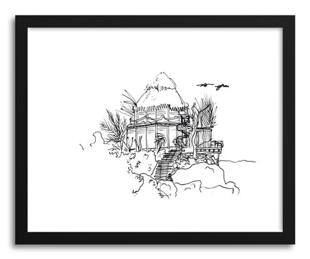 Fine art print Azulik by artist Peggy Dean