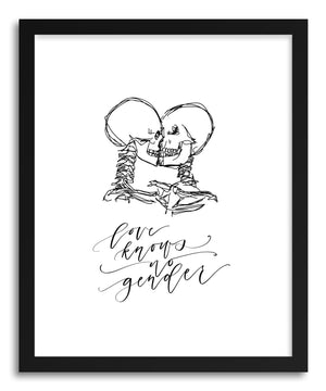 Fine art print Love Knows No Gender by artist Peggy Dean