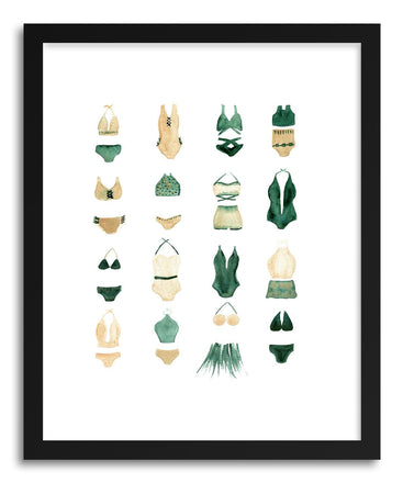 Fine art print Swimsuit Town by artist Peggy Dean